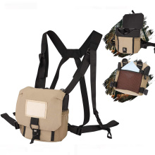 Custom Camouflage Binocular Case Hunting Binoculars Chest Pack Bag for Hiking